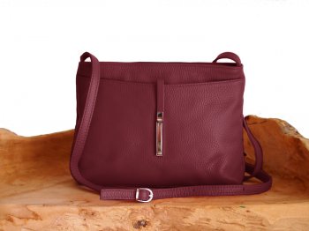 Dmsk koen crossbody kabelka 5085 bordo, MAXFLY