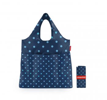 Mini maxi shopper plus mixed dots blue skldac nkupn taka AV4080, Reisenthel