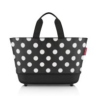 Nkupn kok Shoppingbasket Dots white BE7073, Reisenthel