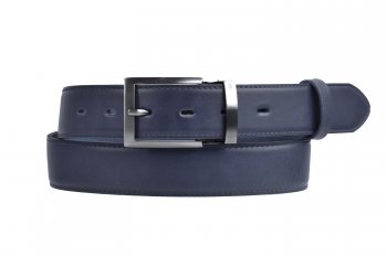 Tmav modr psek do obleku 35-020-1-56, Penny Belts